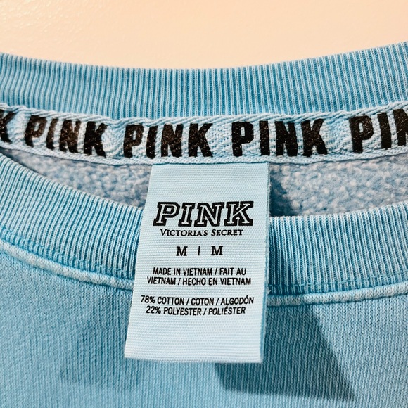 PINK LIGHT BLUE SWEATER - Picture 2 of 7